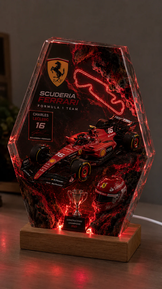 F1 Resin Lamps